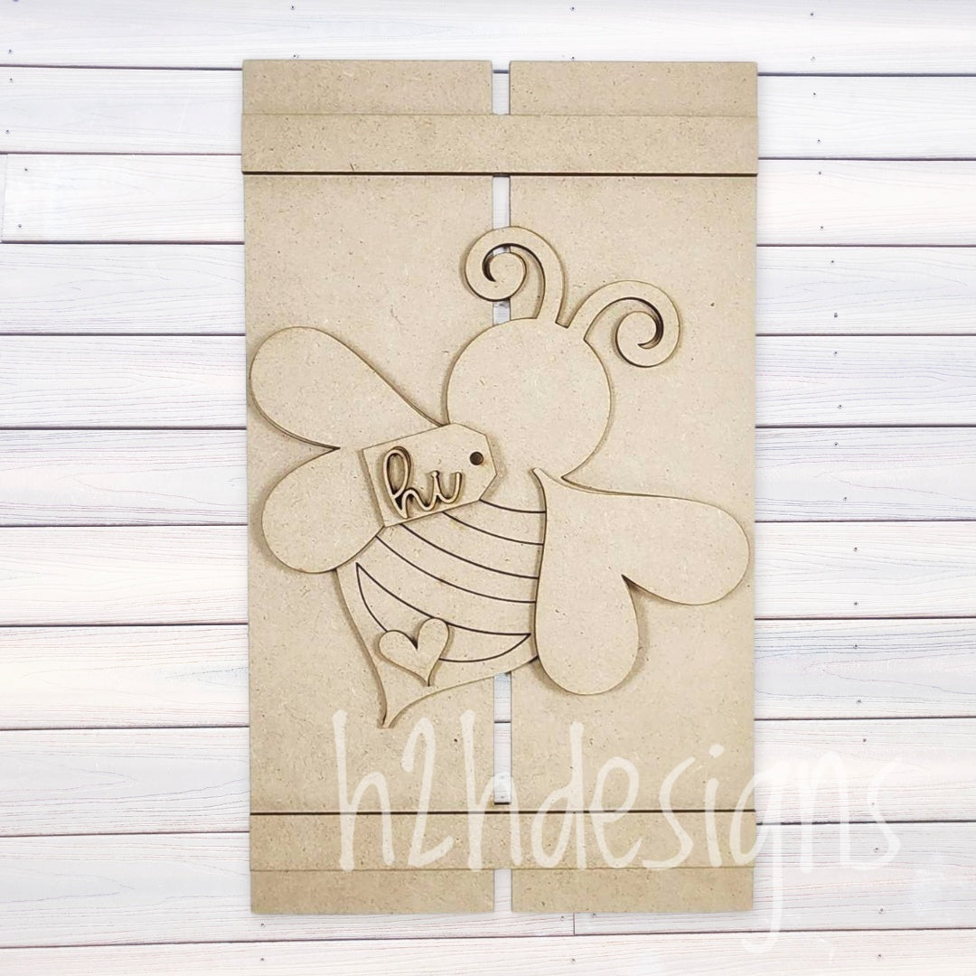 Bee Pallet Sign