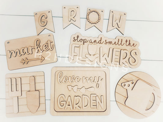 Garden Decor Set