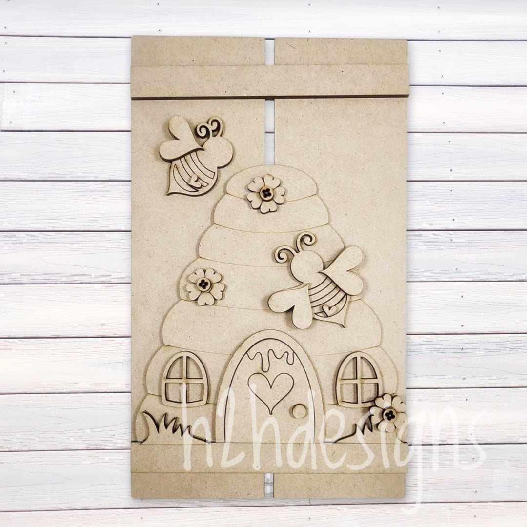 Beehive Pallet Sign