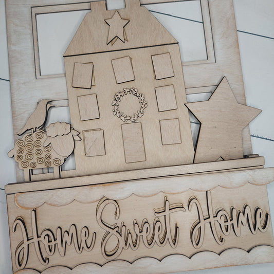 Home Sweet Home Window Insert Kit