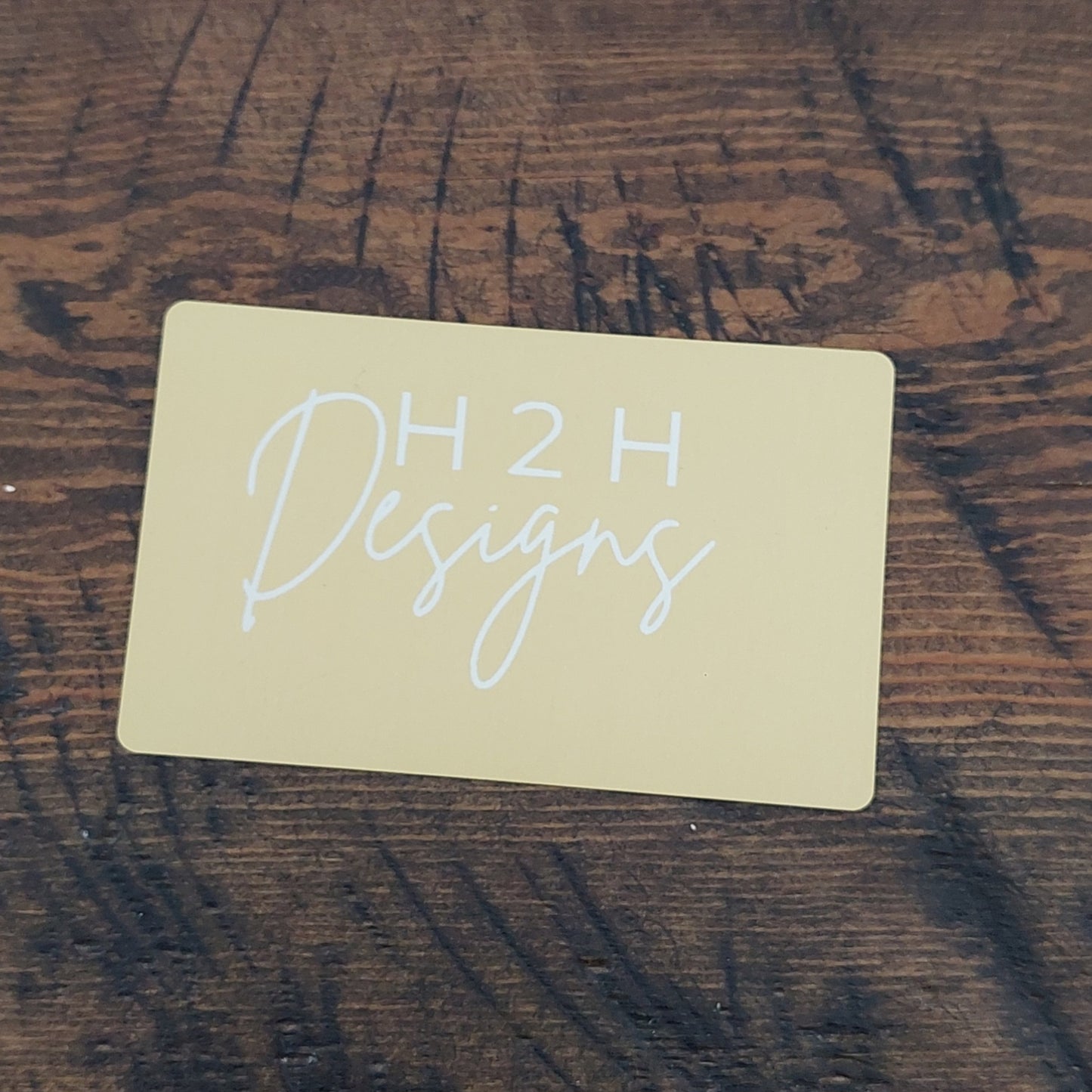 Metal Business Cards