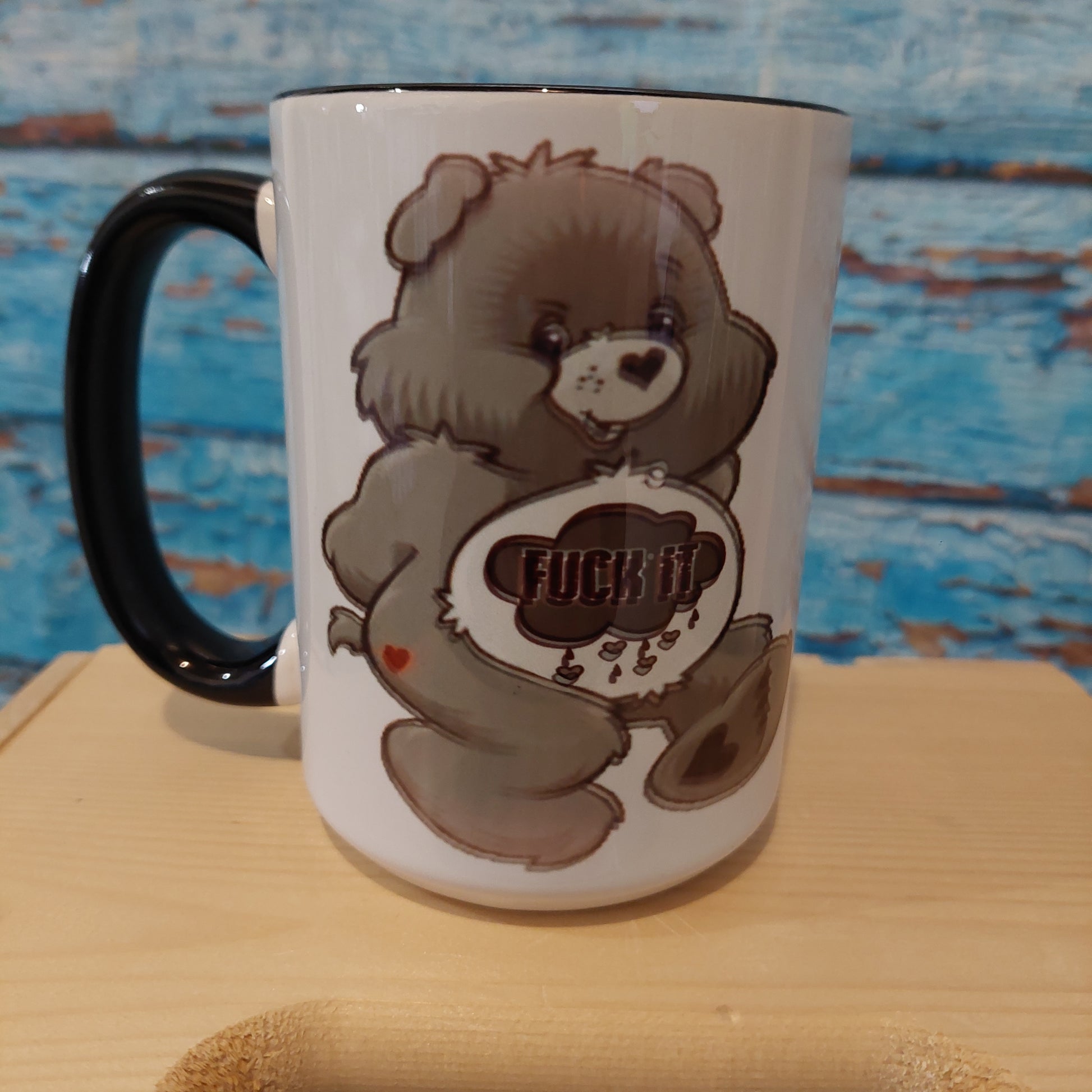 Swear Bear Mug - Care Bear Funny Coffee Mugs